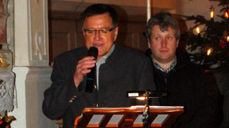 Hanns Merkls und Oliver Kosel verrieten Geheimnisse der Kissinger Kirche St. Stephan