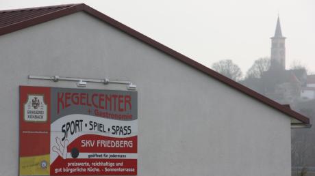 Ende Januar wird das Friedberger Kegelzentrum am Augsburger Amtsgericht zwangsversteigert.
