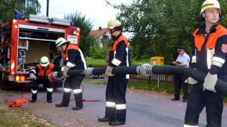 Keine Sorge um den Nachwuchs muss sich die Freiwillige Feuerwehr Baindlkirch machen, das zeigte die jüngste Leistungsprüfung. 
