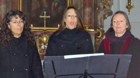 Das Ensemble Trinità füllte die kleine Kapelle St. Franziskus mit weihnachtlichem Klang. 
