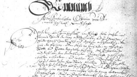 Alte Handschriften, wie diese Friedberger Kammerrechnung von 1650, sind oft schwer zu entziffern. 