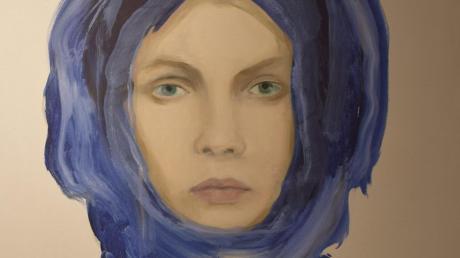 Viele Arbeiten wurden in diesem Jahr für den Kunstförderpreis eingereicht, eine davon ist das Gemälde „Magdalena“ von Eva Kunze.