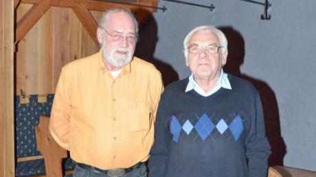 Als Schriftführer folgt auf Gerd Scheder Simon Grahammer (von links). 