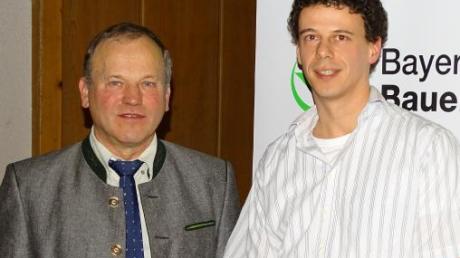 Die Bauernverbandkreisobmänner für die nächsten fünf Jahre sind Reinhard Herb (links) und sein Stellvertreter Martin Schmid. 	