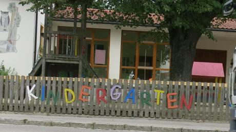 Bis Herbst 2022 war hier der Rinnenthaler Kindergarten untergebracht, demnächst zieht die Villa Kunterbunt ein. 