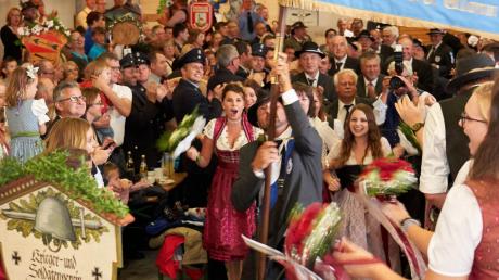 Ein dreitägiges Fest feierte der Soldaten- und Kriegerverein Pfaffenhofen zu seinem 145. Geburtstag. 	