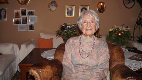 Else Börngen ist eine echte Meringerin und hat in den fast 100 Jahren ihres Lebens viel erlebt. 