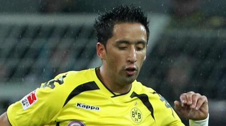 Lucas Barrios steht wieder im Kader des BVB und will gegen Marseille spielen.