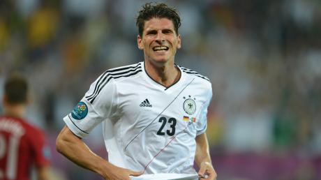 Mario Gomez war mit seinem Treffer zum 1:0 gegen Portugal Deutschlands Mann des Spiels.