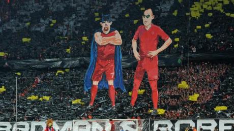 «The Real Badman & Robben» ist die Zeichnung eines Künstlers. Der FC Bayern missachtete dessen Urheberrecht - und muss nun womöglich Schadenersatz zahlen.