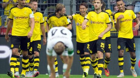 Eindrucksvoll: Der BVB schlägt zum Bundesligaauftakt Borussia Mönchengladbach mit 4:0.