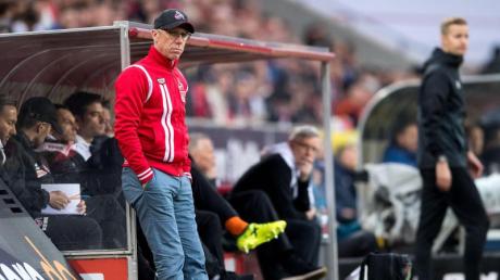 Kölns Trainer Peter Stöger war nach dem 0:3 seiner Mannschaft gegen Hoffenheim bedient.