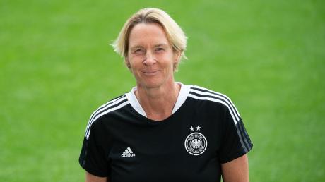 Abschlusstraining vor dem Viertelfinale gegen Österreich mit Bundestrainerin Martina Voss-Tecklenburg.