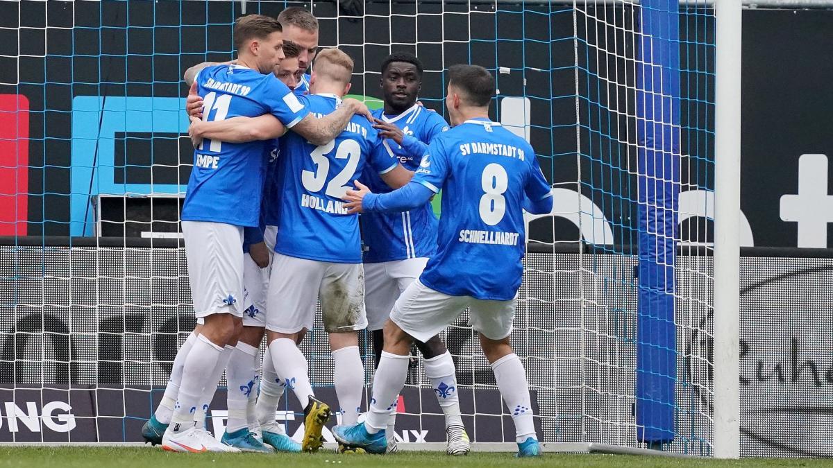 #2. Liga: Darmstadt setzt Serie fort
