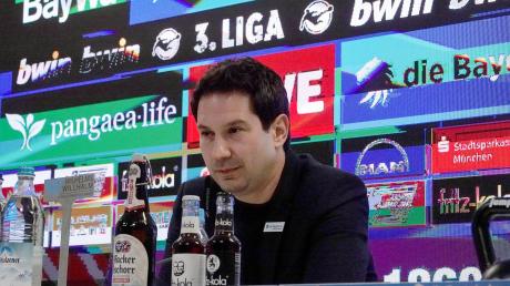 Argirios Giannikis wird als neuer Trainer des TSV 1860 München vorgestellt.