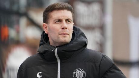 Steht Berichten zufolge vor einer Vertragsverlängerung bei St. Pauli: Trainer Fabian Hürzeler.