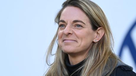 DFB-Sportdirektorin Nia Künzer hofft auf den Zuschlag für die Frauen-WM 2027.
