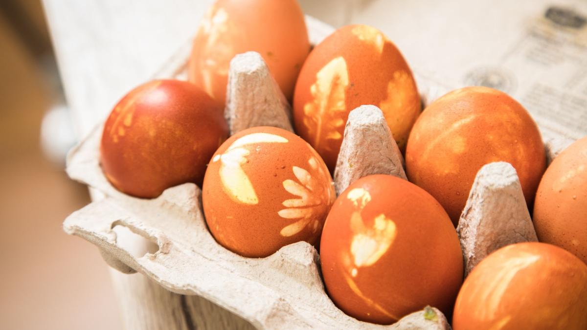 #Eier färben mit Zwiebelschalen: Eine Anleitung in 6 Schritten