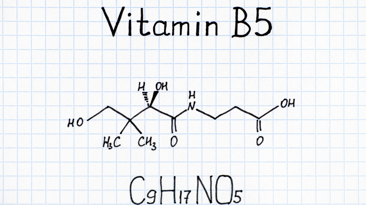 Vitamine B5: symptomen en effecten van een tekort