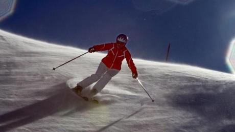 Skifahrer können sich über viel Sonne freuen.