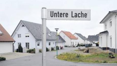 Im Neubaugebiet Untere Lache in Bubesheim soll nach dem Willen der Gemeinderatsmitglieder eine 30er-Zone eingerichtet werden. 