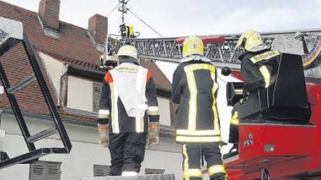 Im alten Gemeindehaus in Haldenwang, das als Jugendtreff genutzt wird, ist am Sonntagnachmittag ein Schwelbrand ausgebrochen. 