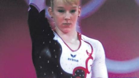 Kurze Zeit konnte Janine Berger (im Bild bei der Live-Übertragung im ZDF) auf eine Olympiamedaille im Sprung hoffen. Dass die 16-Jährige das Gerätefinale erreicht hatte, war aber an sich schon eine große Leistung. 