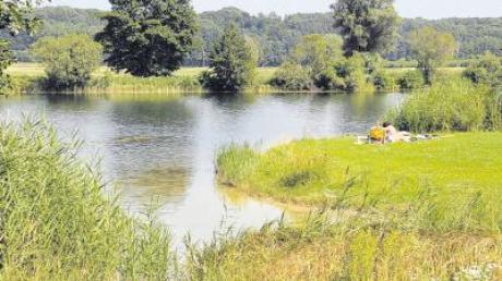 Die Wasserqualität des Heiligmannsees in Jettingen-Scheppach wird regelmäßig überprüft. 
