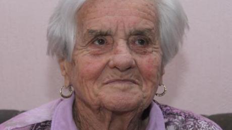Theresia Schieferle ist eine starke Frau. Morgen wird sie 100. 