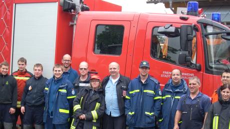 Teilnehmer des Hilfeleistungskontingents der Feuerwehren aus dem Landkreis: Sie waren im Raum Deggendorf im Hochwassereinsatz.