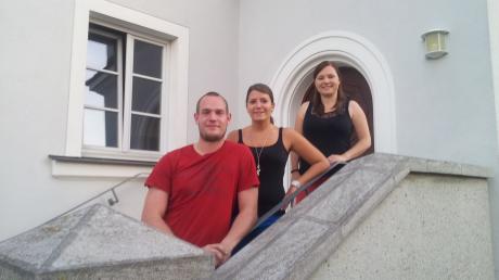 David Richter, Anika Wiedemann und Julia Mayer suchen einen neuen Betreiber für das Jugendcafé in Echlishausen.