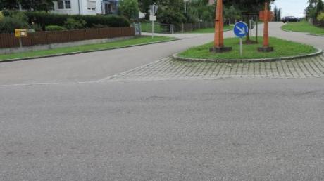 Dieser Bereich in der Landensberger Dorfmitte soll für Fußgänger sicherer gestaltet werden. 
