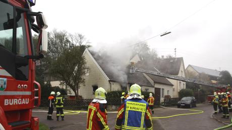 In Konzenberg hat ein Mehrfamilienhaus gebrannt. 