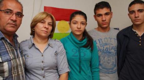 Familie Jouma möchte unbedingt in Deutschland bleiben. Das Warten auf die Entscheidung geht in Kötz weiter.  
