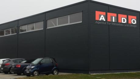 Der Messebauer Aido hat auf dem Areal Pro in Leipheim eine neue Logistikhalle errichtet.  

