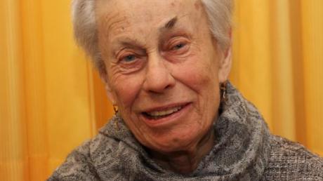 Marianne Schöler aus Burtenbach wird am Sonntag 90 Jahre alt. 
