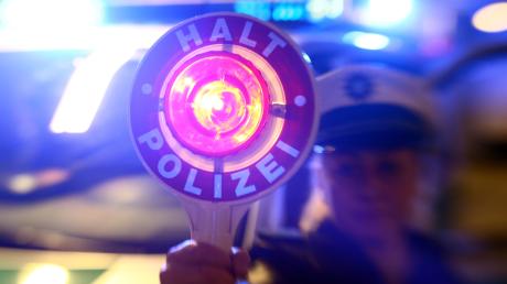 Ein 34-Jähriger wollte einer Polizeikontrolle in Burgau entgehen.