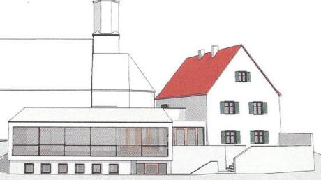 Der neue Bürgersaal ist eines der wichtigsten Projekte in Landensberg.