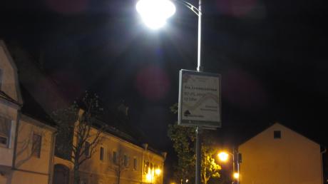 In der Gemeinde Sielenbach sollen die Straßenlaternen auf die LED-Technik umgerüstet werden. Unser Symbolbild zeigt nicht die Ausführung, die in Sielenbach geplant ist.