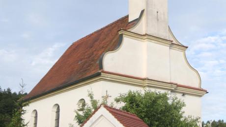 Die Kirche St. Oswald in Glöttweng wird saniert.  	