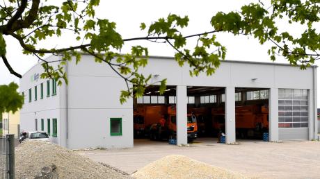 Die Firma Hörger hat an ihrem Standort im Scheppacher Gewerbegebiet die geplante Umladestation noch nicht gebaut. 