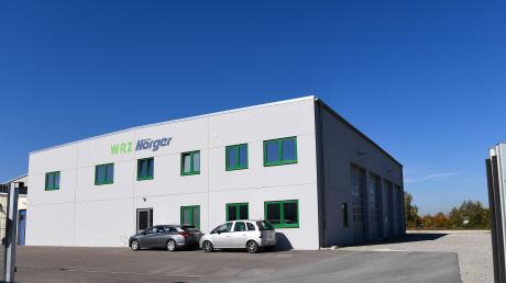 Das Unternehmen WRZ Hörger im Gewerbegebiet von Jettingen-Scheppach.