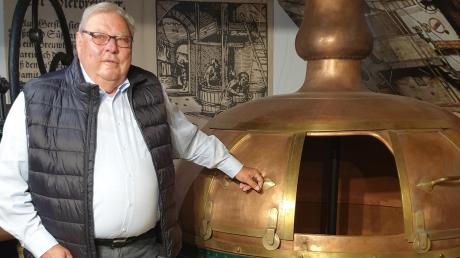 Für Heinz Grabowski ist das Brauereimuseum ein Herzensanliegen. 	