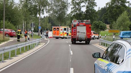 Bei einem Unfall in Ettenbeuren ist im Juli 2023 ein Radfahrer gestorben. Er ist einer von neun Verkehrstoten, die im vergangenen Jahr bei tragischen Unfällen ums Leben kamen.
