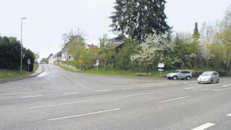 Die Kreuzung am Ortseingang Kellmünz soll verbessert werden. 