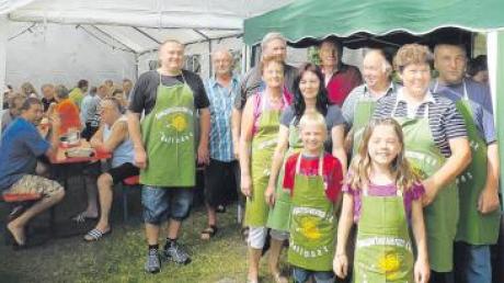Die großen und kleinen Helfer des Kellmünzer Kleingartenvereins (Bild) haben wieder ein tolles Gartenfest auf die Beine gestellt. 