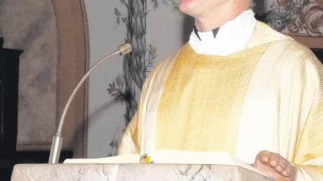 Norbert Hofmann, Salesianer-Pater, hielt beim Patrozinium der Michaelskirche die Festpredigt. 