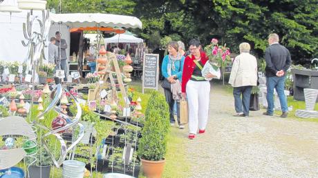 Das Gartenfestival beim Fuggerschloss in Babenhausen findet am Wochenende, 10. bis 12. Mai, zum zweiten Mal statt. 