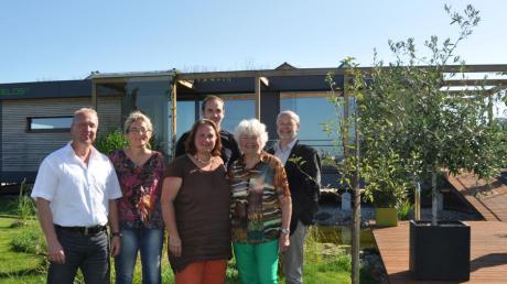 Unser Bild zeigt (von links): Michael und Jutta Dripke, Theresa Schopper, Stefan Liepert, Doris Kienle, und Beppo Haller. 
