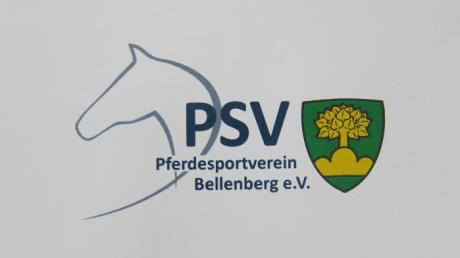 Das Logo des PSV Bellenberg mit dem Gemeindewappen. 
